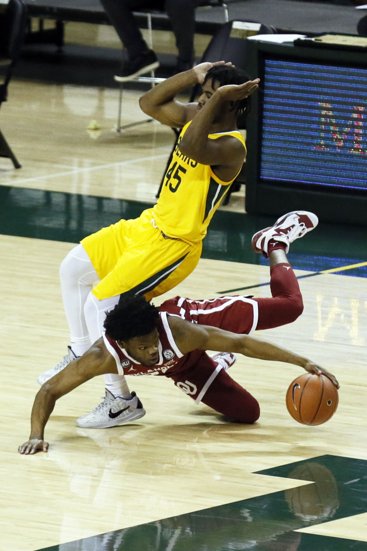 Oklahoma Baylor Basketball